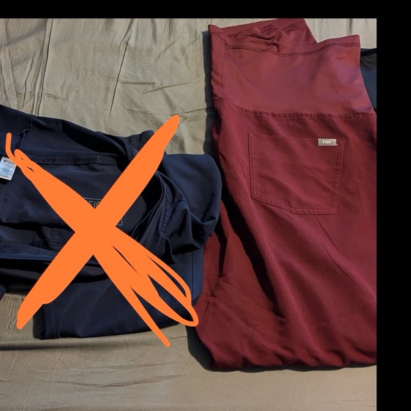 Figs Maternity Scrub pant XXL - Picture 2 of 3